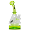 MAV Glass - Pyramid Beaker Dab Rig with Glass on Glass Joint, 8" Height, Front View