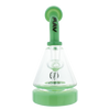 MAV Glass Maverick - Seafoam Pyramid Dab Rig with Glass on Glass Joint, Front View