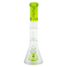 MAV Glass - Pyramid To UFO Beaker Bong in Ooze with 18-19mm Joint Size - Front View