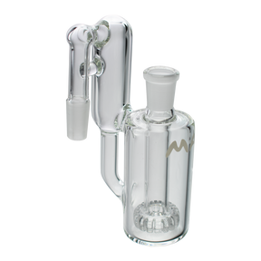 MAV Glass - Clear Recycling Shower Ash Catcher, 14mm 90 Degree Side View