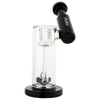 MAV Glass Maverick - Slitted Puck Sidecar Rig in Black, Showerhead Percolator, 7" Height