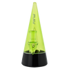 MAV Glass - The Beacon 2.0 Bong in Black/Ooze, Front View with Glass on Glass Joint