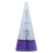 MAV Glass - The Beacon 2.0 Beaker Bong in Purple, Front View, 7" Height, 14mm Female Joint