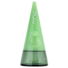 MAV Glass - The Beacon Dab Rig in Smoke/Seafoam, 7" Tall with 14mm Female Joint, Front View