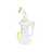 MAV Glass - The Big Bear Recycler Dab Rig with Honeycomb Percolator - Side View