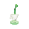 MAV Glass - The Cone Rig in Seafoam with Hole Diffuser and 14mm Joint - Front View