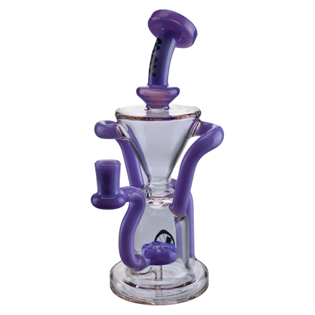 MAV Glass - The Humboldt Dab Rig in Purple with Vortex Percolator and Glass on Glass Joint