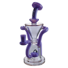 MAV Glass - The Humboldt Dab Rig in Purple with Vortex Percolator and Glass on Glass Joint