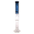MAV Glass Maverick - The Mammoth 19'' Bong in Ink Blue with Clear Base - Front View