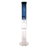 MAV Glass Maverick - The Mammoth 19'' Bong in Ink Blue with Clear Base - Front View