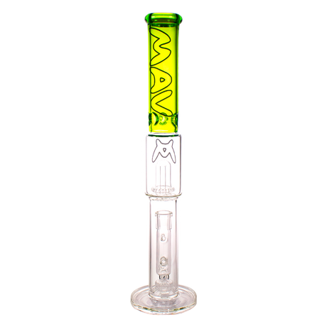 MAV Glass - The Mammoth 19" Bong with 18-19mm Joint Size, Front View on White Background