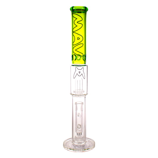 MAV Glass - The Mammoth 19" Bong with 18-19mm Joint Size, Front View on White Background