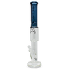 MAV Glass Maverick Glass - THE SONORA 20" Ink Blue with Showerhead Percolator - Front View