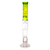 MAV Glass - THE SONORA 20" Bong with Showerhead Percolator, Clear Glass, Front View
