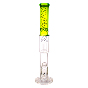 MAV Glass - THE SONORA 20" Bong with Showerhead Percolator, Clear Glass, Front View