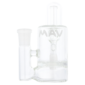MAV Glass - Turbine Ash Catcher with 14mm Joint, Front View on Seamless White Background