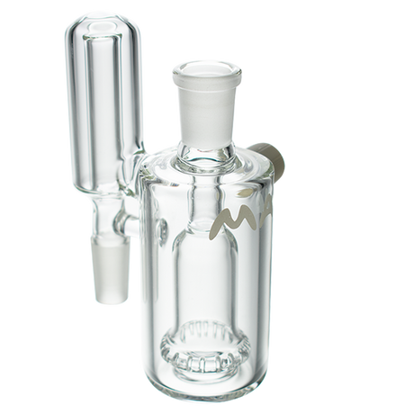 MAV Glass - Ufo Splashproof Ash Catcher with 90 Degree Joint Angle, front view on white background