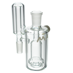 MAV Glass - Ufo Splashproof Ash Catcher with 90 Degree Joint Angle, front view on white background