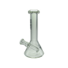 MAV Glass Mini Slim Neck Beaker in Clear, Portable 8" Dab Rig with Glass on Glass Joint
