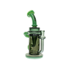 MAV Glass Monterey Recycler Dab Rig in Seafoam, with Vortex Percolator, Front View