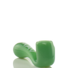 MAV Glass Pocket Sherlock in Seafoam - Compact 3.5" Hand Pipe for Concentrates, Side View