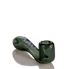 MAV Glass Pocket Sherlock in Smoke - Compact 3.5" Hand Pipe for Concentrates, Side View