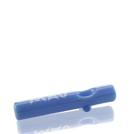 MAV Glass Pocket Steamroller in Lavender - Compact 4" Hand Pipe for Concentrates, Side View