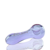 MAV Glass Professional Hand Pipe in Transparent Purple, Compact 4" Spoon Design