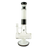 MAV Glass 17" Quintuple Shower Inline Rim Perc Bong in Black, Front View on White Background