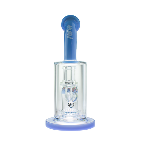 MAV Glass Reversal Wig Wag UFO Bent Neck Dab Rig with Borosilicate Glass, Front View