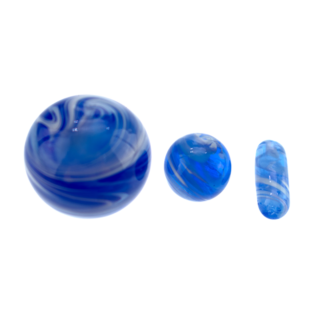 Terp Slurper Marble Set Blue