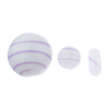 MAV Glass Terp Slurper Marble Set in Purple - 3 Piece Borosilicate Glass Accessories