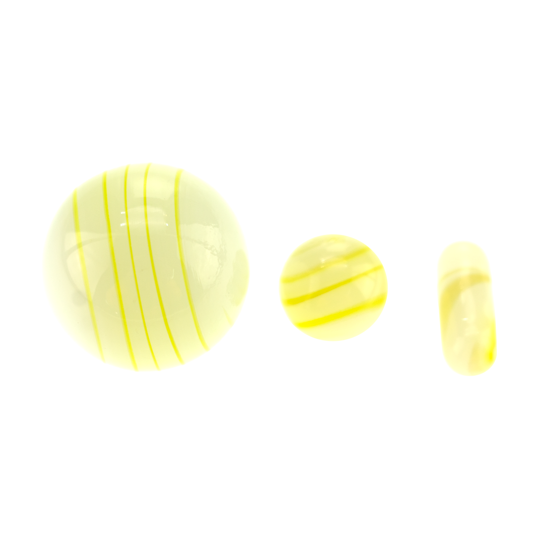 Terp Slurper Marble Set_Yellow