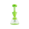 MAV Glass The Balboa Mini Rig in Slime - 6" Beaker Dab Rig with Glass on Glass Joint