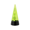 MAV Glass The Beacon 2.0 Dab Rig in Ooze color, front view with 90-degree joint and 7" height