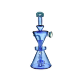 MAV Glass The Beverly SUBTL Collab Hourglass Recycler - Blue
