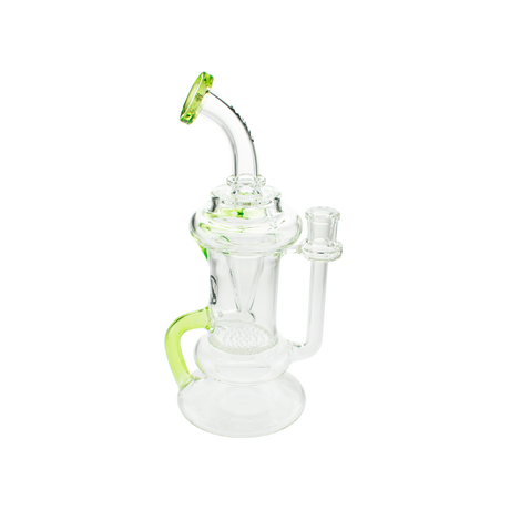 MAV Glass The Big Bear Recycler Dab Rig with Honeycomb Percolator and Glass on Glass Joint