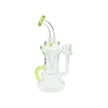 MAV Glass The Big Bear Recycler Dab Rig with Honeycomb Percolator and Glass on Glass Joint