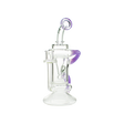 MAV Glass The Big Bear Recycler in Purple with Honeycomb Percolator and Glass on Glass Joint