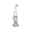 MAV Glass Tx374 with Double Arms Chambers in Lavender, Borosilicate Glass Bong, Front View