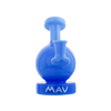 MAV Glass Vintage Bulb Dab Rig in Lavender with Glass on Glass Joint, Front View