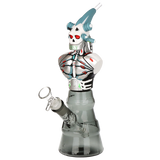 Mechanical Skeleton Glass & Vinyl Water Pipe | 10.5" | 14mm F