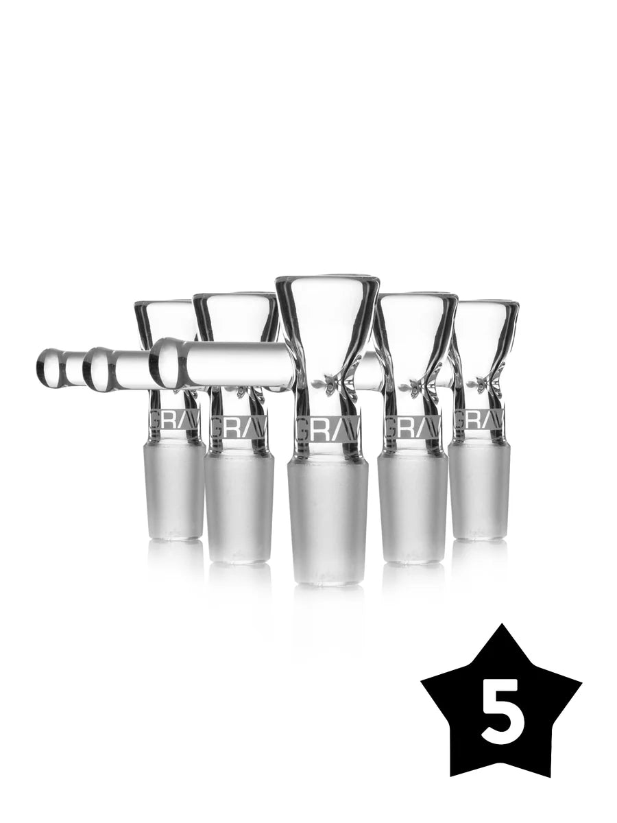 GRAV 14mm Triple Pinch Bowls - 5 Pack