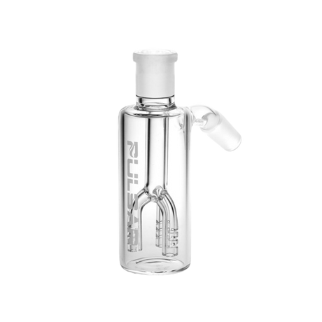 Pulsar 45 Degree 14mm Ash Catcher for bongs, a 45 degree angled ash catcher with a 14mm joint