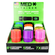 Assorted colors Medtainer Storage Containers 12 Pack, compact and portable design