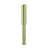 Brass Metal One-Hitter Chillum Pipe - The Digger with Textured Grip, 3" Length, for Dry Herbs