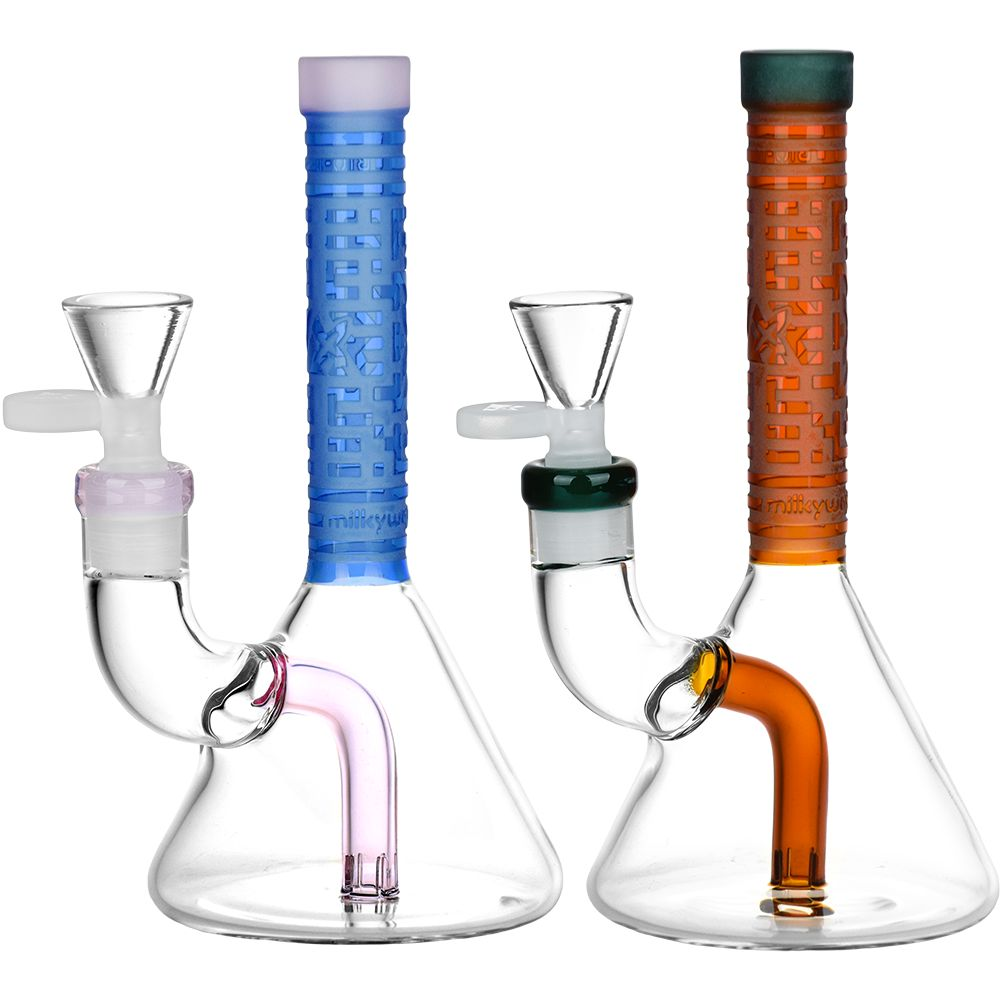 Milkyway Glass Bio-ID Beaker Water Pipe | 7"