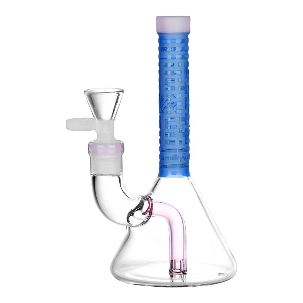 Milkyway Glass Bio-ID Beaker Water Pipe | 7"