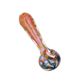 Mixed Up Madness Glass Spoon Pipes | 3.5"-4" | Assorted Colors & Styles | 4ct Bundle