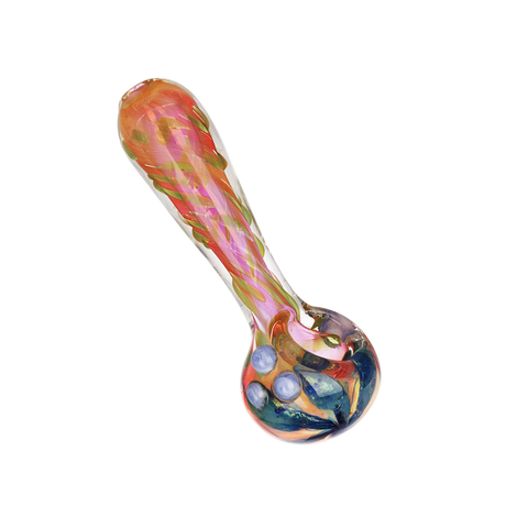 Mixed Up Madness Glass Spoon Pipes | 3.5"-4" | Assorted Colors & Styles | 4ct Bundle